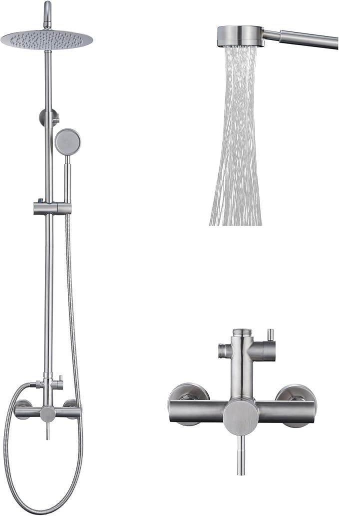 SS304 Shower Faucet Set by FOROUTEIISINCE2006