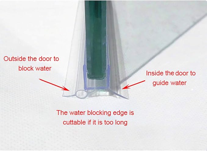 Frameless Shower Door Bottom Seal - Image 5