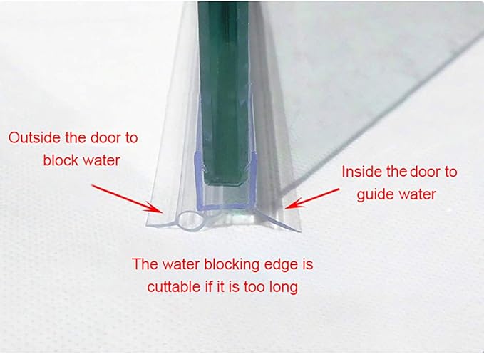 Frameless Shower Door Bottom Seal - Image 5