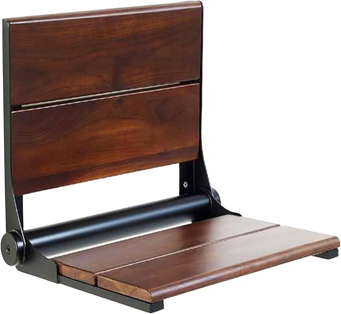 Folding Shower Seat Wall Mounted by Grab+Bar+Specialists
