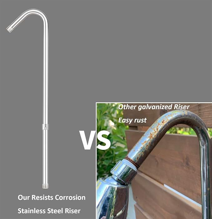 Artiwell Outdoor Shower Fixture System, - Image 5