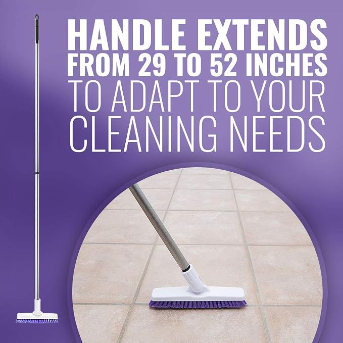 Fuller Tub & Shower E-Z Scrubber Brush and Telescopic Handle - Image 3
