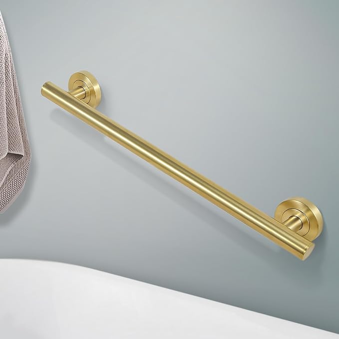 Lava Odoro Shower Grab Bar, Modern Stainless Steel Handicap Grab Bar - Image 8