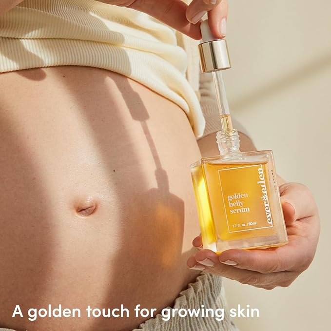 Evereden Golden Belly Serum, 1.7 fl oz. | Clean & Vegan Women's Belly Oil - Image 5