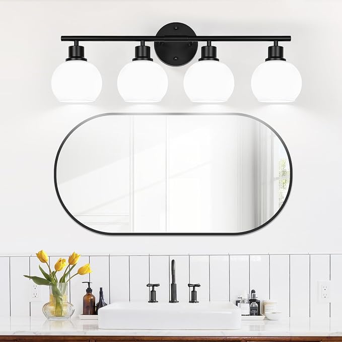 4-Light Bathroom Light Fixtures, Vanity Lights - Image 5