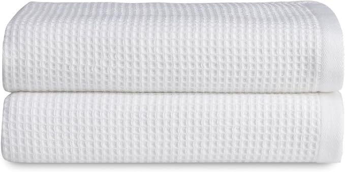 Cozy Earth Waffle Hand Towels by CozyEarth