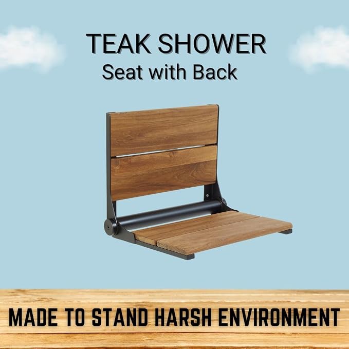 Teak Shower Seat - Image 5