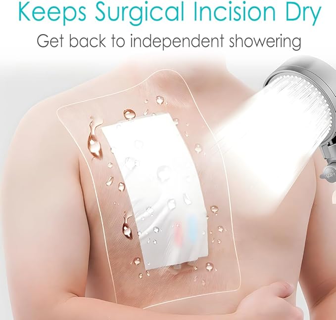 25 Pcs Waterproof Shower Cover 10"x10" - Image 2