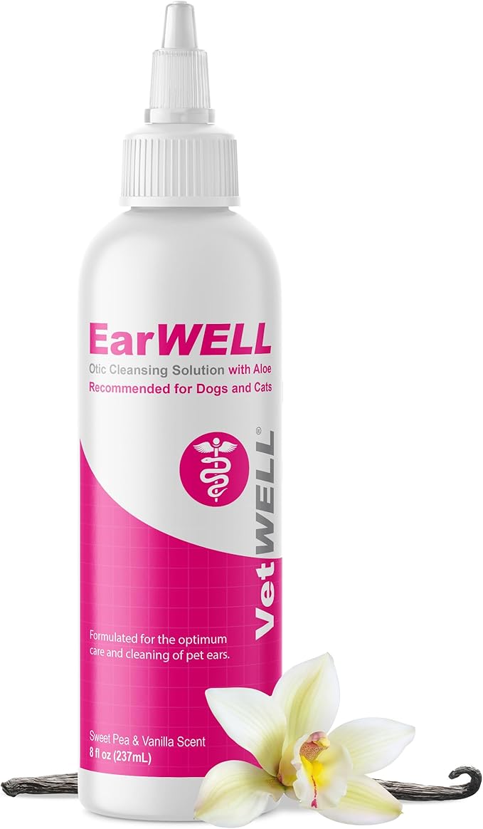 VetWELL Ear Cleaner for Dogs and Cats by VetWELL