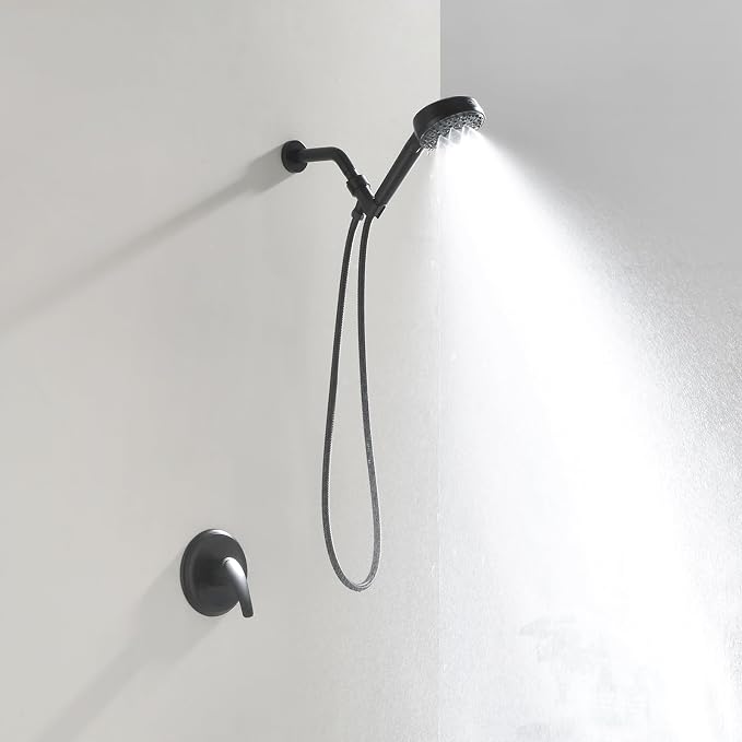 Shower Faucet Set with 7 Functions Handheld Shower Head Filter Shower Combo Set - Image 3
