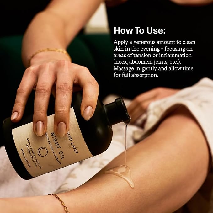 Night Oil – 100% Organic Cold-Pressed, Hexane-Free, Extra Virgin Castor Oil - Image 5
