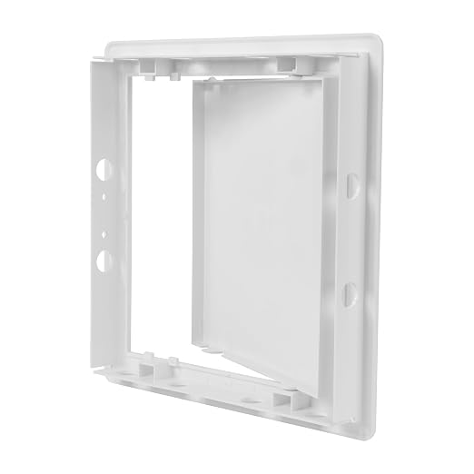 Repa Market 8 x 8 Access Panel for Drywall and Ceiling – White ABS Plastic Door - Image 9