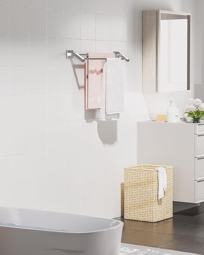 Alise Bath Double Towel Bars Towel Racks - Image 3