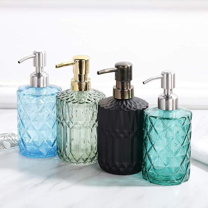 Soap Dispenser with Pump, Refillable Liquid Hand Soap Dish Soap Dispensers - Image 6