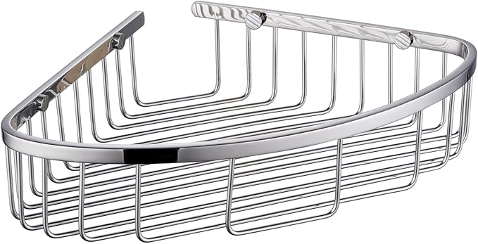 Bathroom Shower Caddy Corner Shelf, Corner-Hollow Design, Ultra Sturdy - Image 2