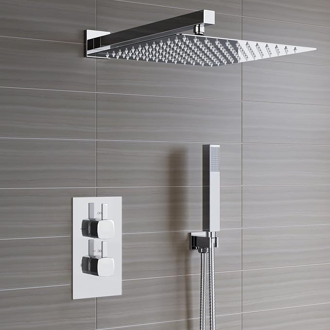 Voolan 16" Square Shower Arm - Image 7