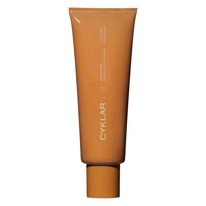 CYKLAR Nutrient Rich Body Cream. Vanilla Verve Nourishing Moisturizer by Cyklar