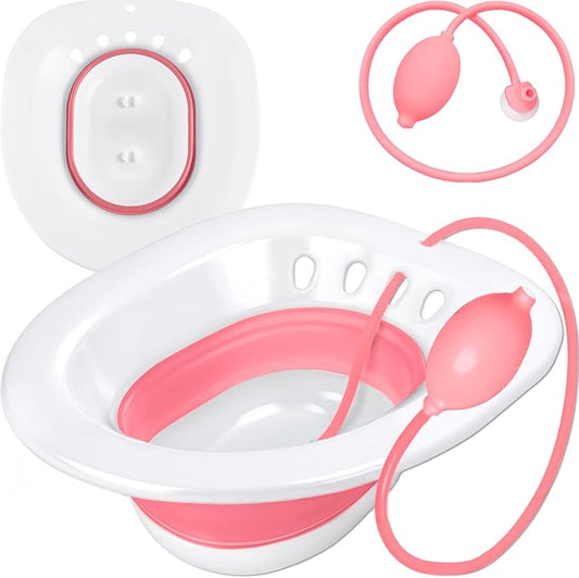 Pochik Sitz Bath for Toilet Seat Hemorrhoids and Postpartum Care, Yoni Steam by Pochik