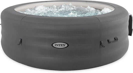 INTEX SimpleSpa Inflatable Hot Tub, 6 Person Jet Massage Spa by INTEX