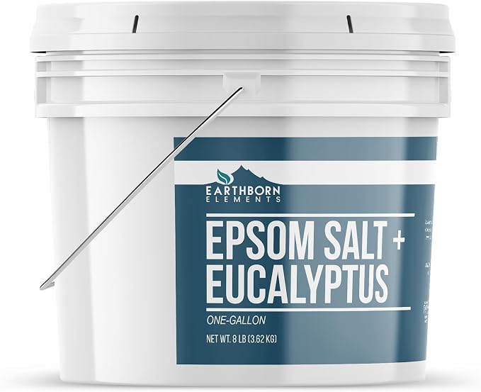 Earthborn Elements Eucalyptus Epsom Salt, Pure & Undiluted, Soothing Aroma - Image 3