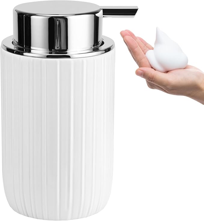 Soap Foaming Dispenser Ceramic by TOOZFO