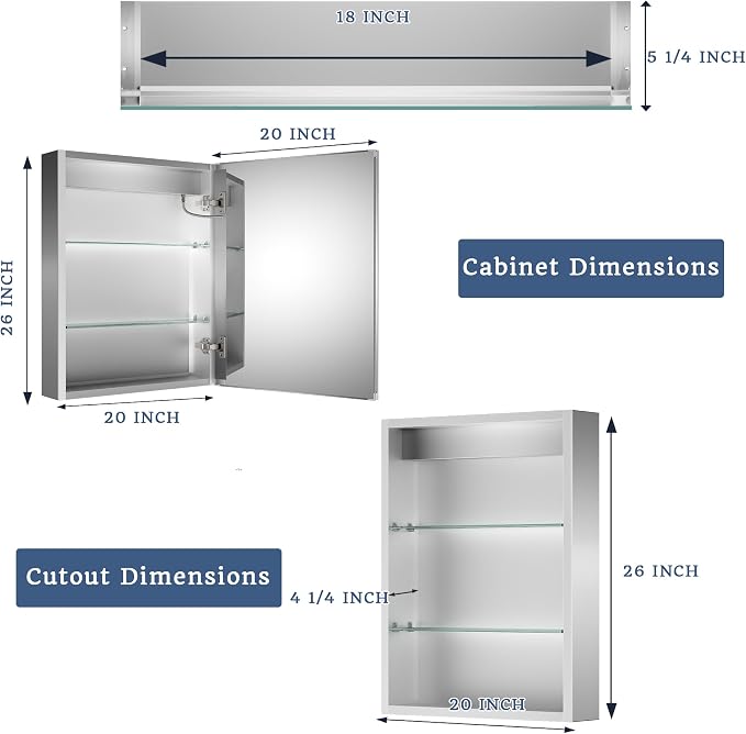 ExBrite Lighted Medicine Cabinet - Image 2