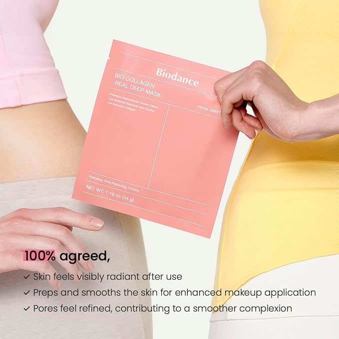 BIODANCE Bio-Collagen Real Deep Mask, Hydrating Overnight Hydrogel Mask - Image 7