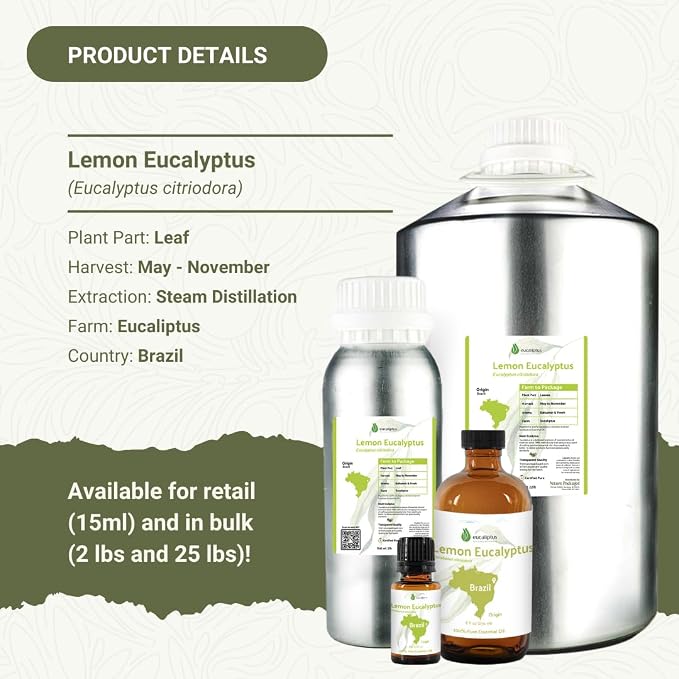 Lemon Eucalyptus Oil by Eucaliptus from Brazil - Image 4