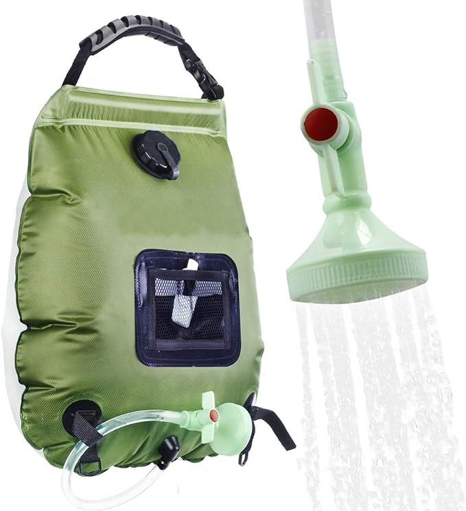 ​20L Solar Shower Bag Outdoor Solar Heating Premium Camping Portable Heating by Unknown