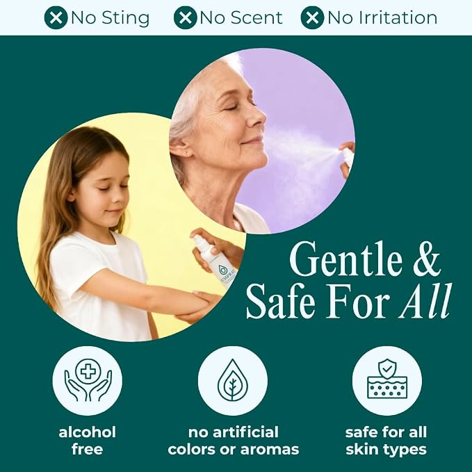JusSpray™ Hypochlorous Acid Spray – Doctor Approved Skin Defense Mist 4 oz – - Image 7