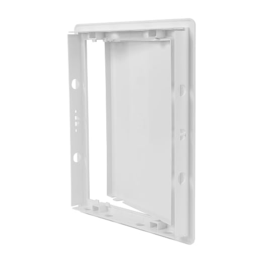 Repa Market 8 x10 Access Panel for Drywall and Ceiling – White ABS Plastic Door - Image 9