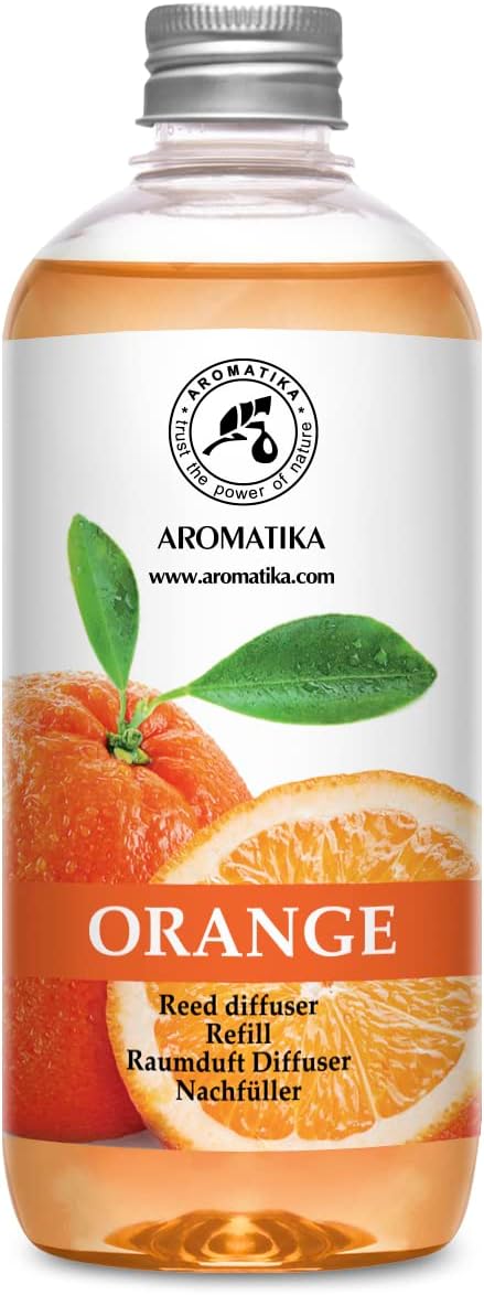 AROMATIKA Orange Reed Diffuser Refill 17 Fl Oz - Image 2