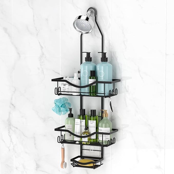 Shower Caddy Hanging Adjustable Shower Caddy, Rustproof Shower Organizer by REINHARDT