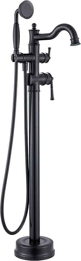 Freestanding Floor Mount Tub Filler by WINKEAR