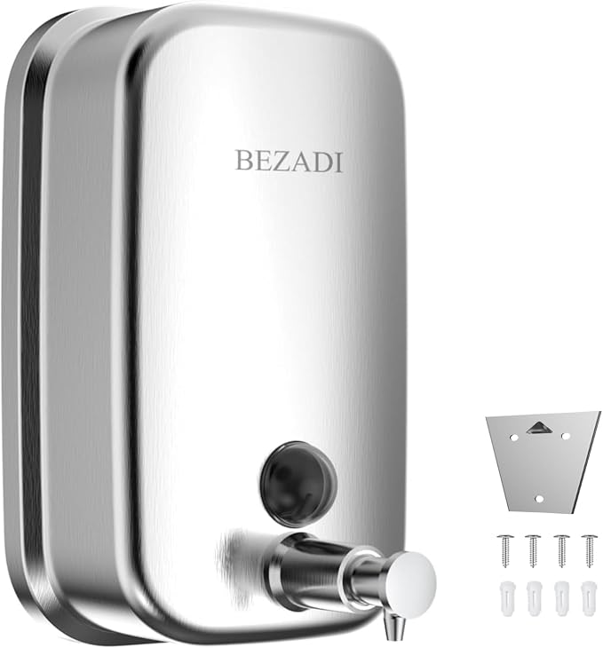 Stainless Steel Hand Soap Dispenser by BEZADI