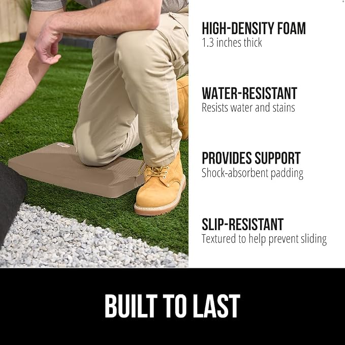 GORILLA GRIP Extra Thick Patent Pending Soft Foam Kneeling Pad, Supportive - Image 2