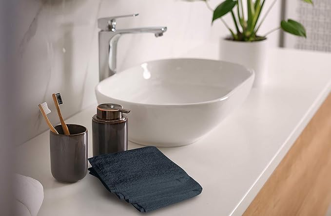 Softolle 100% Cotton Washcloths 24 Pack Soft, Highly Absorbent Washcloth - Image 4
