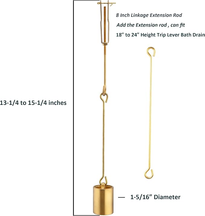 Tub Drain Linkage Assembly - Image 4
