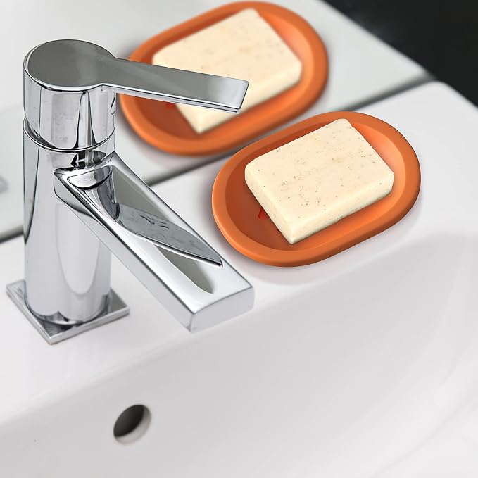 Topsky 2 Pcs Soap Dish Soap Holder - Image 4