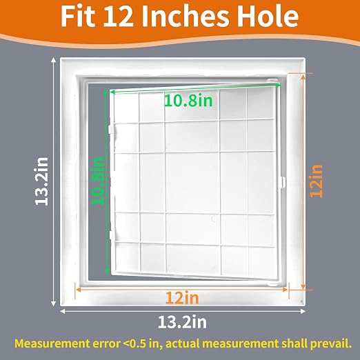 BEVTEE Access Panel for Drywall, 12x12 inch, Wall Access Panel, Plumbing Wall - Image 2