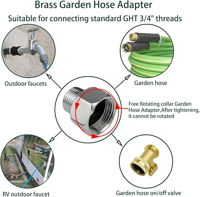 RV Outdoor Shower Head Kit - Image 4