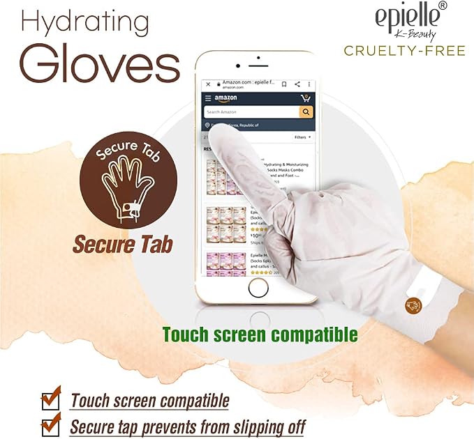 Epielle Hydrating Hand & Foot Masks, Relieve and Soften - Image 4