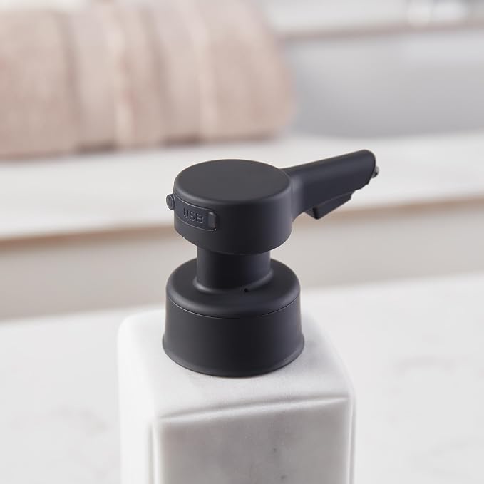 DKNY Hands Free Automatic Liquid Soap Dispenser, Refillable, Rechargeable - Image 5