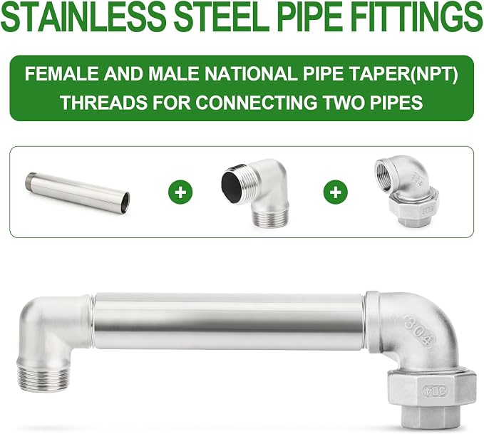 TAISHER 1PCS Stainless Steel Pipe Fittings - Image 6