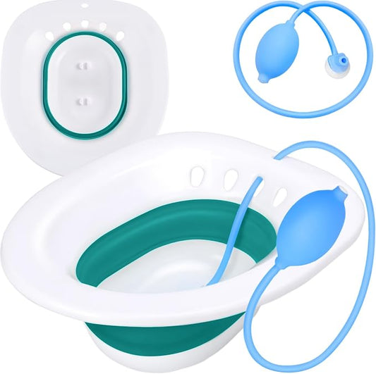 Pochik Sitz Bath for Toilet Seat Hemorrhoids and Postpartum Care, Yoni Steam by Pochik