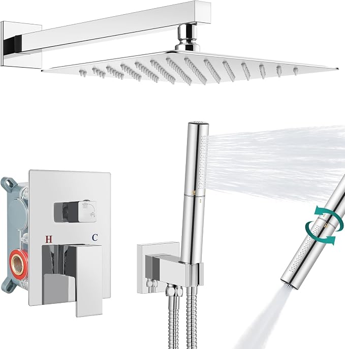 Aolemi Shower Faucet Set, High Pressure Shower System by Aolemi