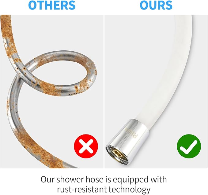 Extra Long Replacement Shower Hose Extension Handheld Shower Head Hose 118 - Image 7