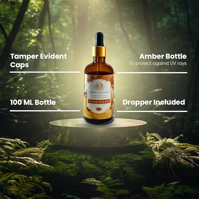 Luxurious Frankincense Essential Oil by Enhanced Essentials| Slow Distilled & - Image 4