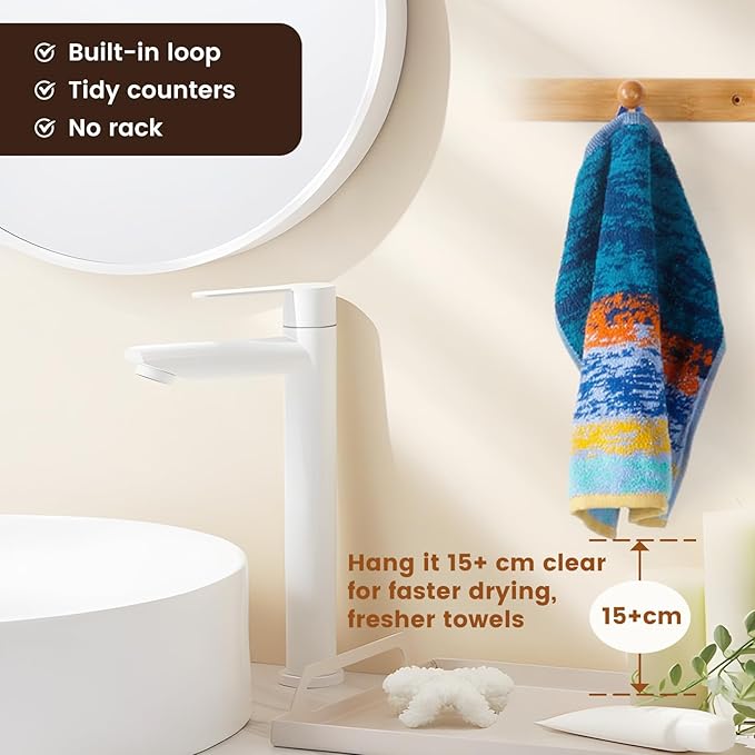 SEMAXE 100% Cotton Washcloths for Bathroom - Image 5
