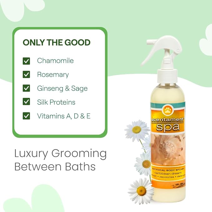 Best Shot Scentament Spa Botanical Body Splash, Pet Spray - Image 3